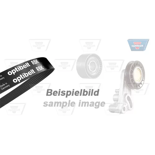 Ozubený klinový remeň - Sada OPTIBELT 6 PK 1642KT1