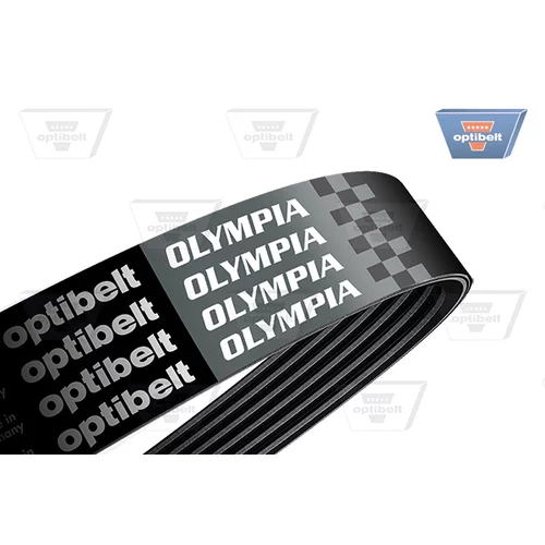 Ozubený klinový remeň OPTIBELT 6 PK 987 OLYMPIA