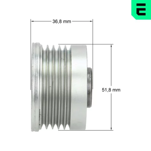 Voľnobežka alternátora OPTIMAL F5-1081 - obr. 2