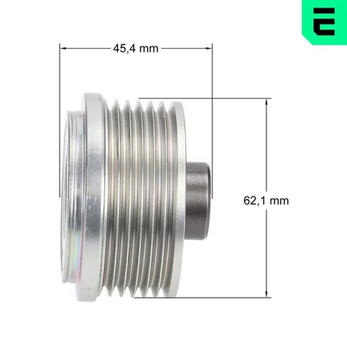 Voľnobežka alternátora OPTIMAL F5-1108 - obr. 2