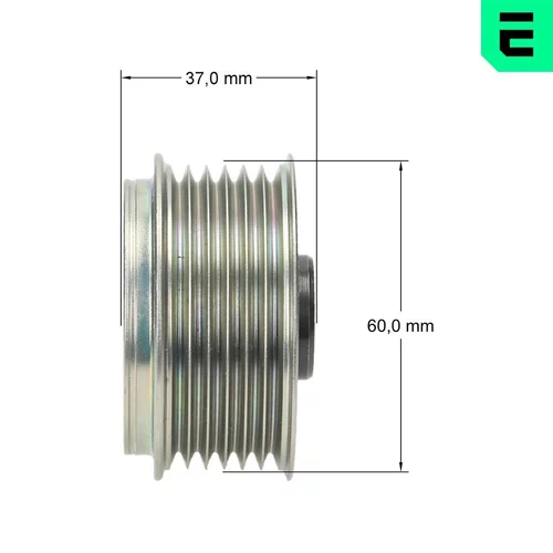 Voľnobežka alternátora OPTIMAL F5-1142 - obr. 2