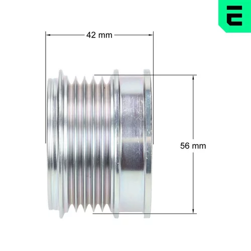 Voľnobežka alternátora OPTIMAL F5-1076 - obr. 2