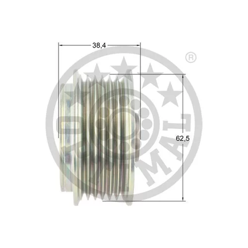 Voľnobežka alternátora OPTIMAL F5-1157 - obr. 2