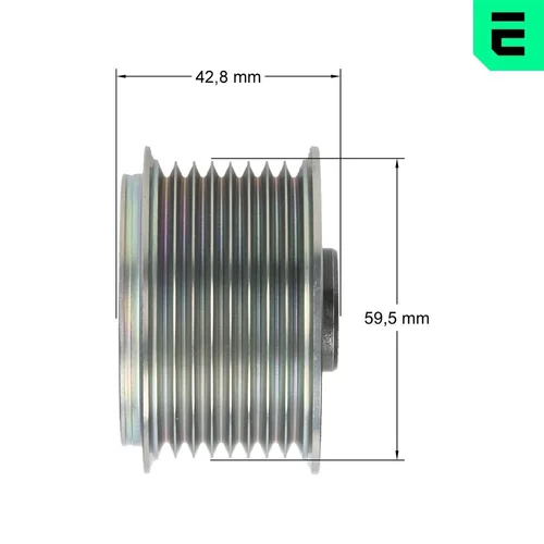 Voľnobežka alternátora OPTIMAL F5-1097 - obr. 2