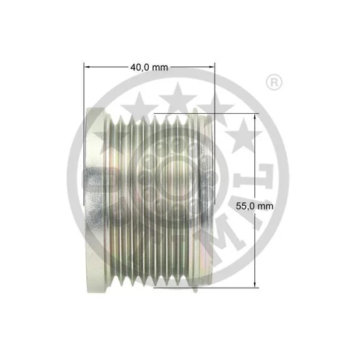 Voľnobežka alternátora OPTIMAL F5-1144 - obr. 2