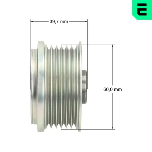 Voľnobežka alternátora OPTIMAL F5-1040 - obr. 2