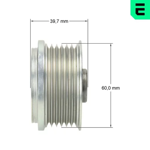 Voľnobežka alternátora OPTIMAL F5-1027 - obr. 2