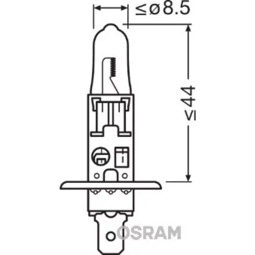 Žiarovka pre diaľkový svetlomet OSRAM 64150NL-HCB