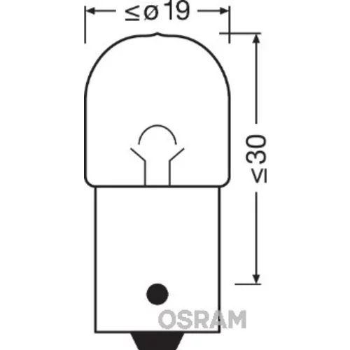 Žiarovka pre smerové svetlo OSRAM 5007ULT-02B