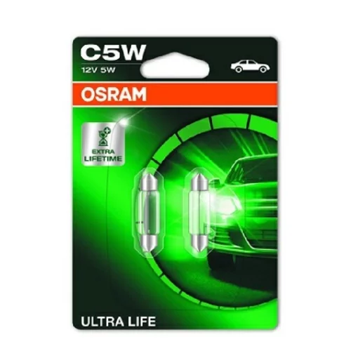 Žiarovka osvetlenia poznávacej značky OSRAM 6418ULT-02B - obr. 1