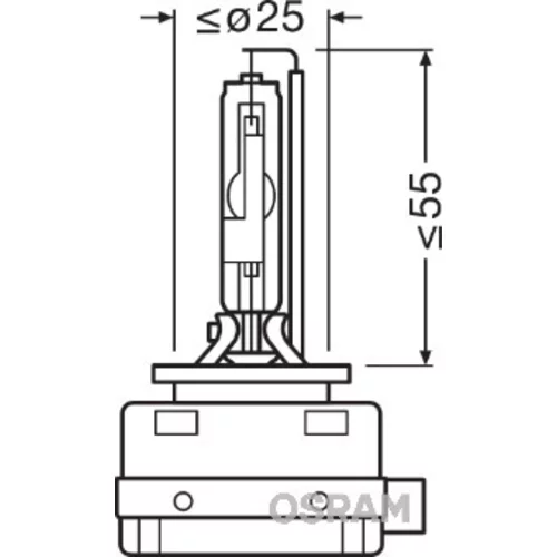 Žiarovka pre diaľkový svetlomet OSRAM 66150