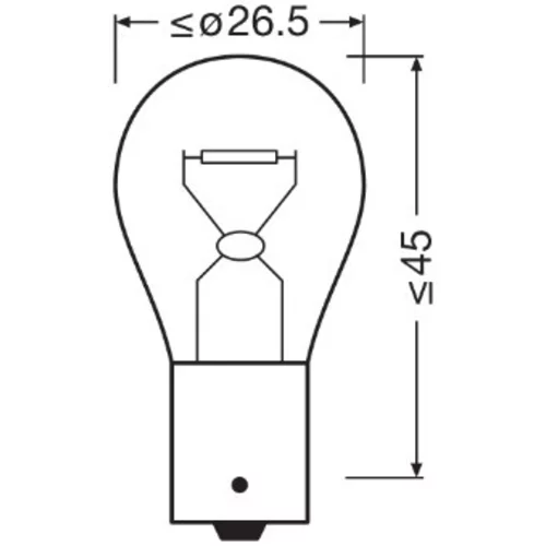 Žiarovka pre smerové svetlo 7510TSP /OSRAM/ - obr. 1