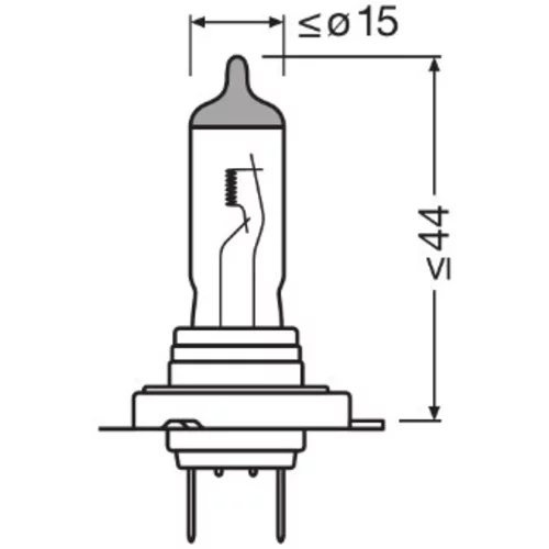 Žiarovka pre diaľkový svetlomet OSRAM 64210NB200