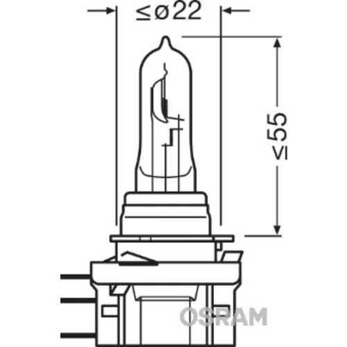 Žiarovka pre diaľkový svetlomet OSRAM 64177