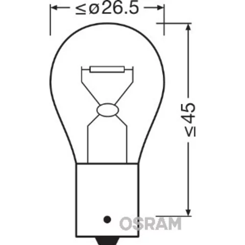 Žiarovka pre smerové svetlo OSRAM 7506ULT-02B