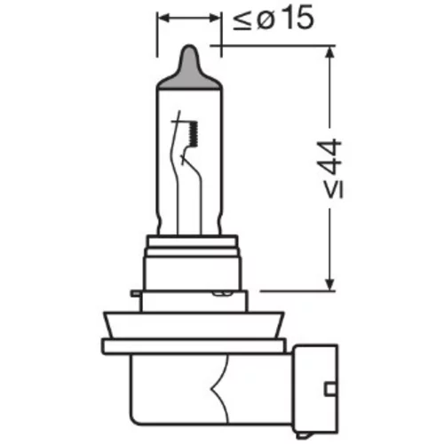 Žiarovka pre diaľkový svetlomet OSRAM 64211NB200