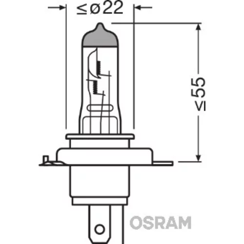 Žiarovka pre diaľkový svetlomet OSRAM 64193NL-HCB