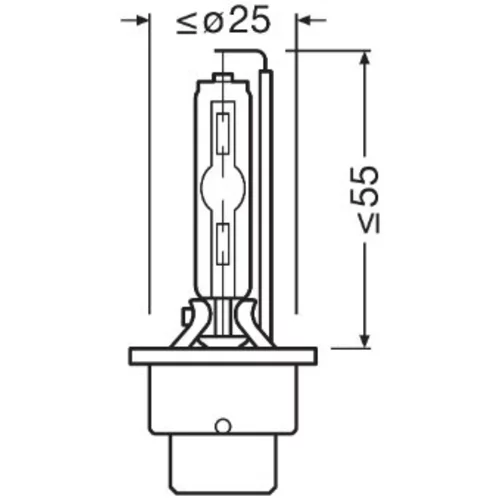 Žiarovka pre diaľkový svetlomet OSRAM 66240XNN-HCB