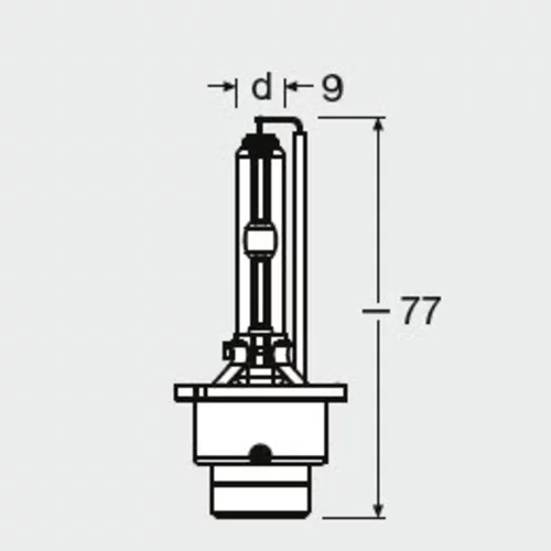 Žiarovka pre diaľkový svetlomet OSRAM 66440CLC - obr. 2