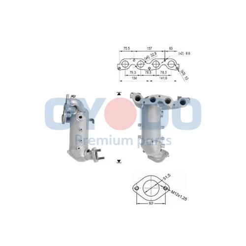 Katalyzátor Oyodo 10N0052-OYO