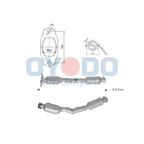 Katalyzátor Oyodo 10N0126-OYO