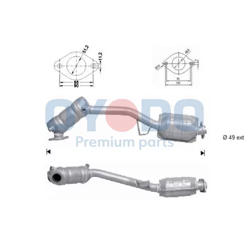 Katalyzátor Oyodo 10N0050-OYO