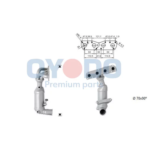 Katalyzátor Oyodo 10N0101-OYO
