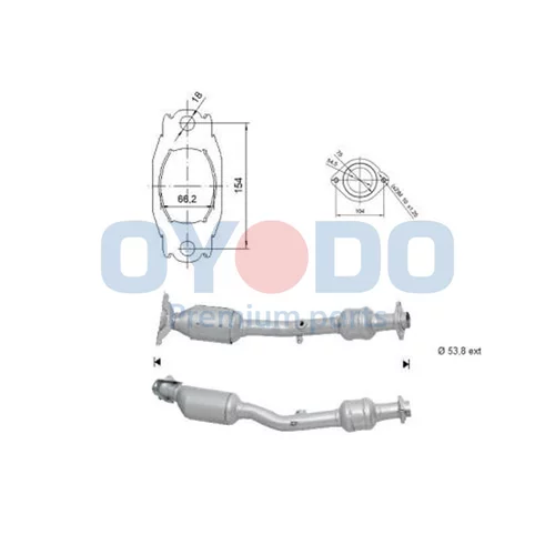 Katalyzátor Oyodo 10N0130-OYO