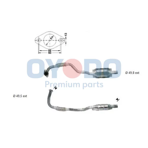 Katalyzátor Oyodo 10N0158-OYO