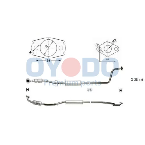 Katalyzátor Oyodo 10N0088-OYO