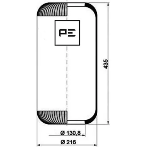 Mech pneumatického pruženia PE Automotive 084.087-70A