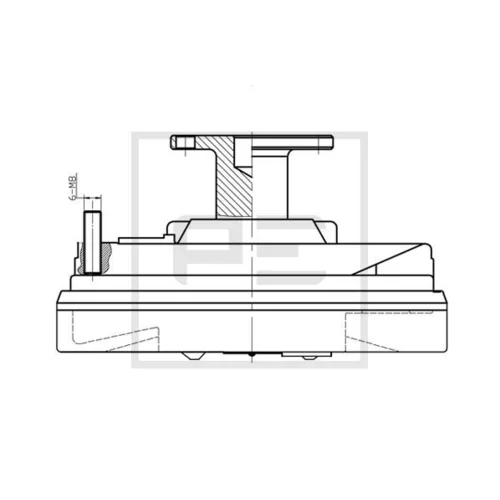 Spojka ventilátora chladenia PE Automotive 030.189-00A - obr. 1