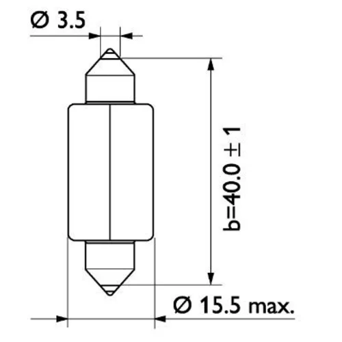 žiarovka PHILIPS 13807CP - obr. 2