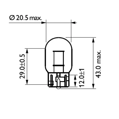 Žiarovka pre smerové svetlo PHILIPS 12071CP - obr. 2