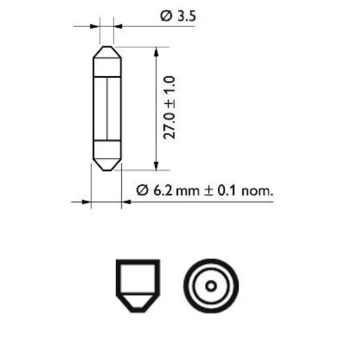 žiarovka PHILIPS 12818CP - obr. 2