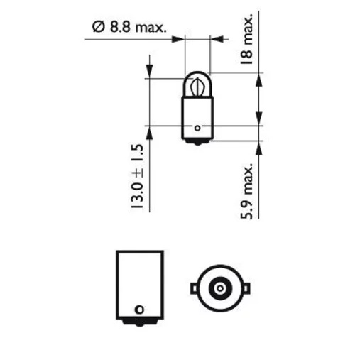 žiarovka PHILIPS 12913CP - obr. 2