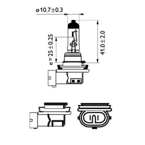 Žiarovka pre diaľkový svetlomet PHILIPS 12362LLECOB1 - obr. 2