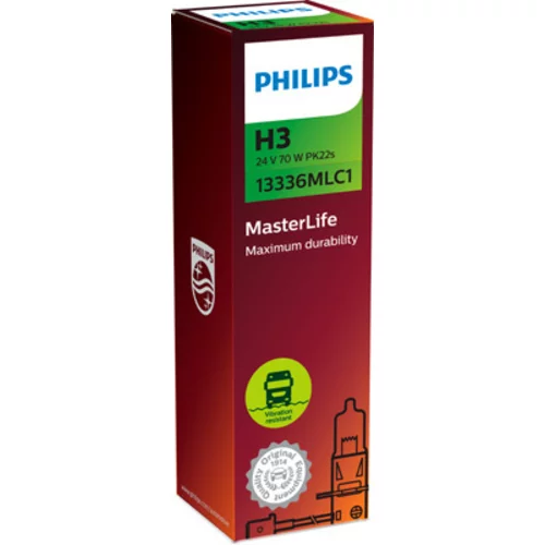 Žiarovka pre diaľkový svetlomet PHILIPS 13336MLC1