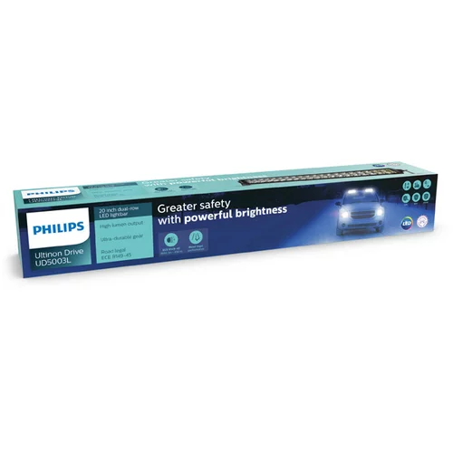 LED rampa s dosahom 430m 12V/24V 3600lm 6500K IP68/IP69K PHILIPS - obr. 1