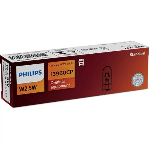 Žiarovka pre osvetlenie prístrojového panelu PHILIPS 13960CP