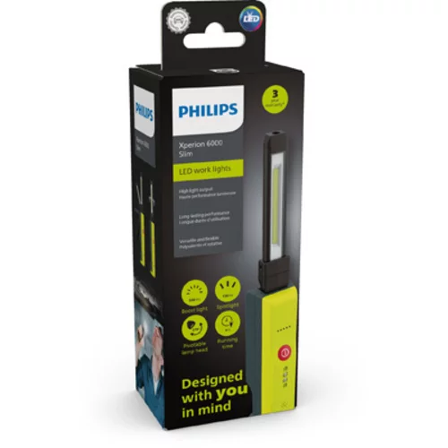 Ručné svetlo / Pracovná lampa  štíhla PHILIPS X60SLIMX1 - obr. 1