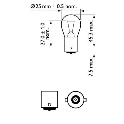 žiarovka PHILIPS 12445CP - obr. 2