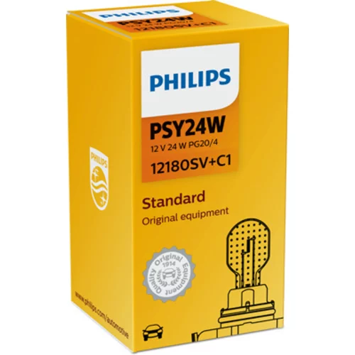 Žiarovka pre smerové svetlo PHILIPS 12180SV+C1