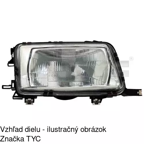 Sklo reflektora POLCAR 1308110E