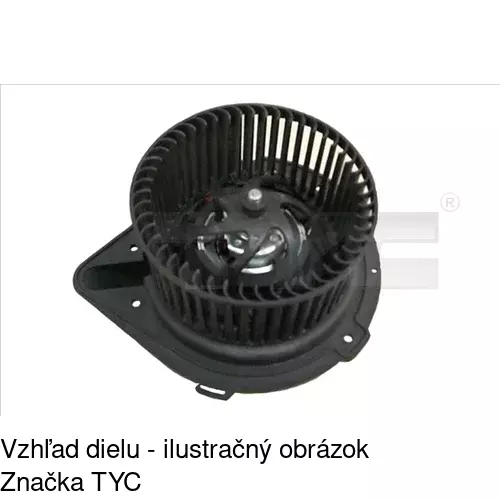 Ventilátory kúrenia POLCAR 1308NU-1