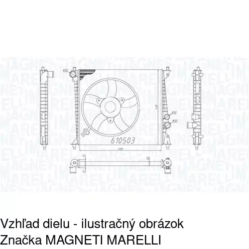 Chladiče vody POLCAR 132208-2