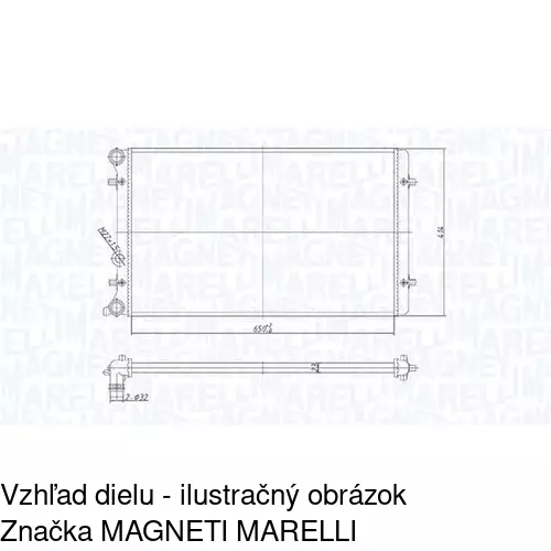 Chladiče vody POLCAR 132308A1 - obr. 1