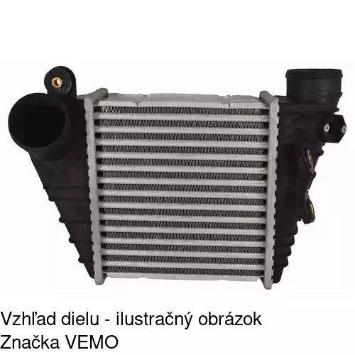 Chladiče vzduchu (Intercoolery) POLCAR 1323J8-1 - obr. 1