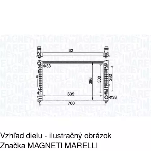 Chladiče vody 132408A6 /POLCAR/ - obr. 3