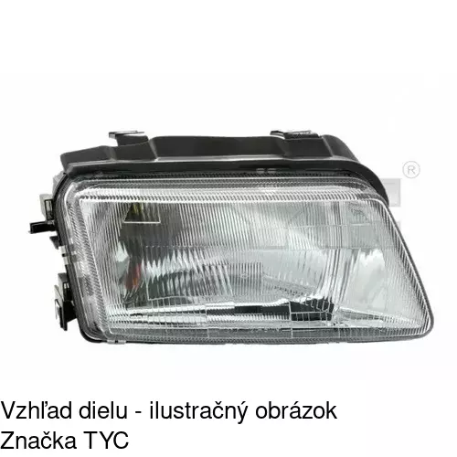 Hlavný reflektor POLCAR 132410-E - obr. 1